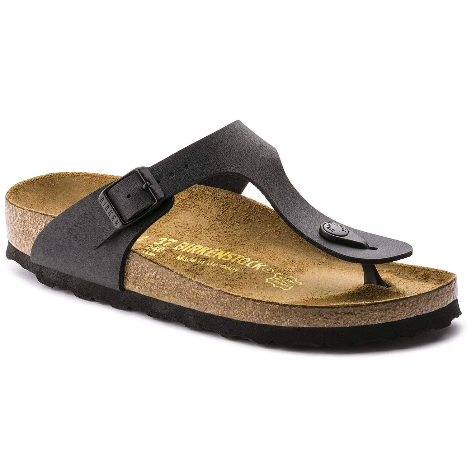 Birkenstock Gizeh Sandals - Black Birko-Flor