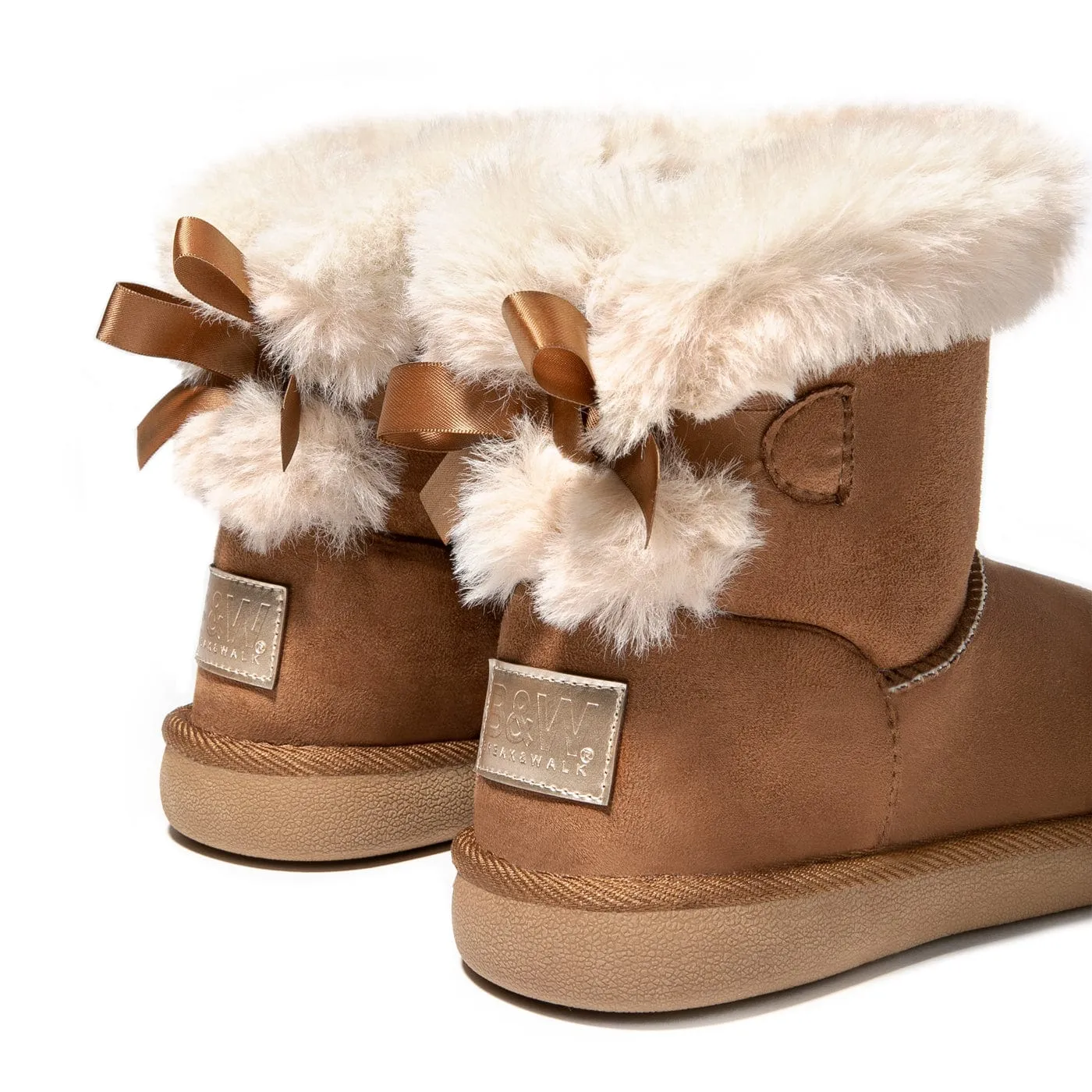 Brown Bow Australian Boots Water Repellent