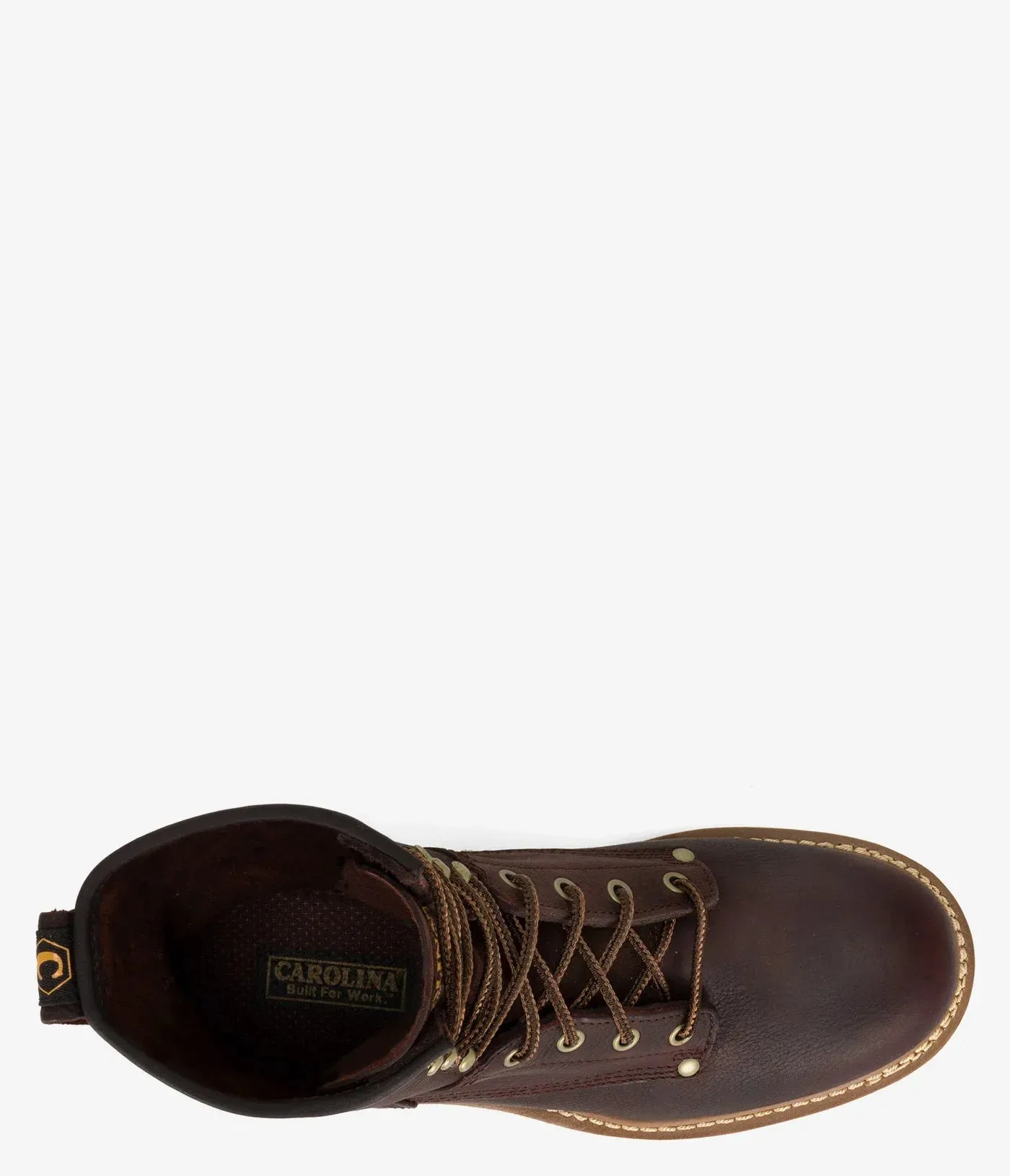 Carolina Elm 8" Leather Logger Boot - Men