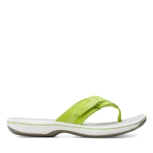 Clarks Women's Breeze Sea Flips- Lime