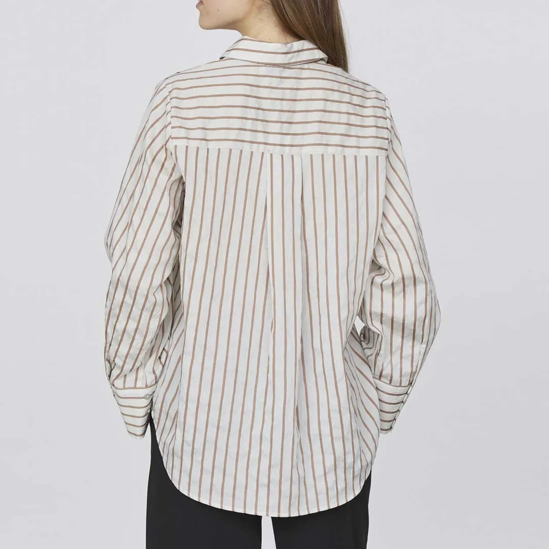 LOVE & DIVINE love1275 skjorte - beige striber