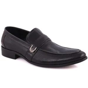 Men “ANGUS” Perforated Belted Loafers