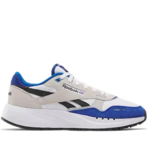 Men's Reebok Classic Leather 2400 Shoes - White/Boundless Blue/Black