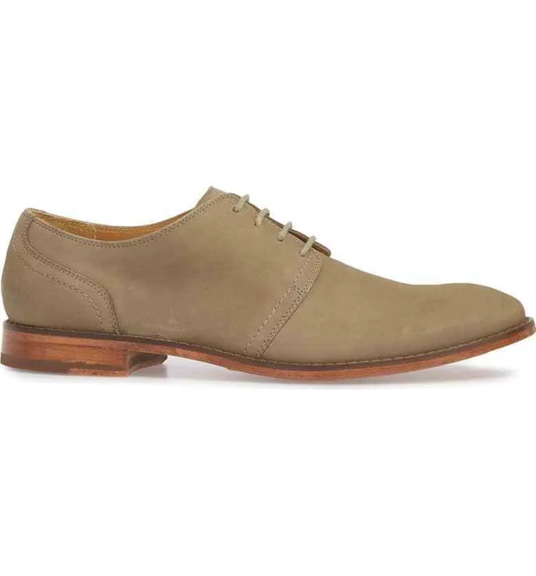Michael Bastian CAAN Derby Oxford Men's Leather Shoes Mushroom