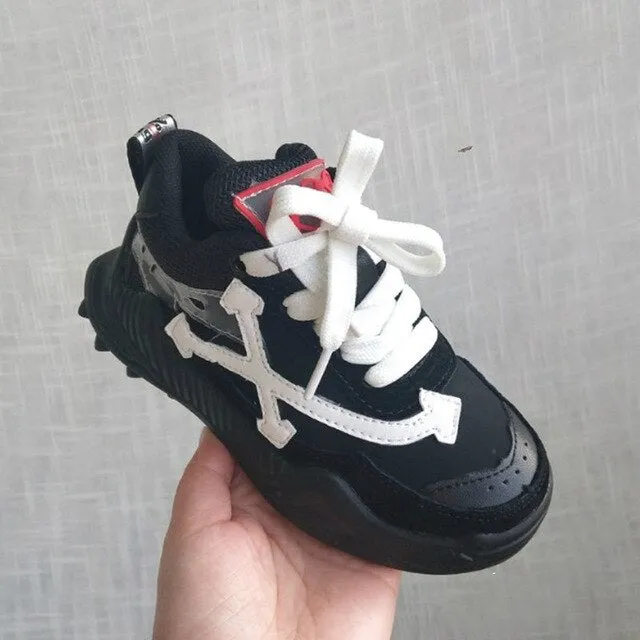 MOF Kids shoes new multicolored suede sneakers