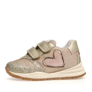 Naturino Girl's Quelly Sneakers - Platinum-Cipria