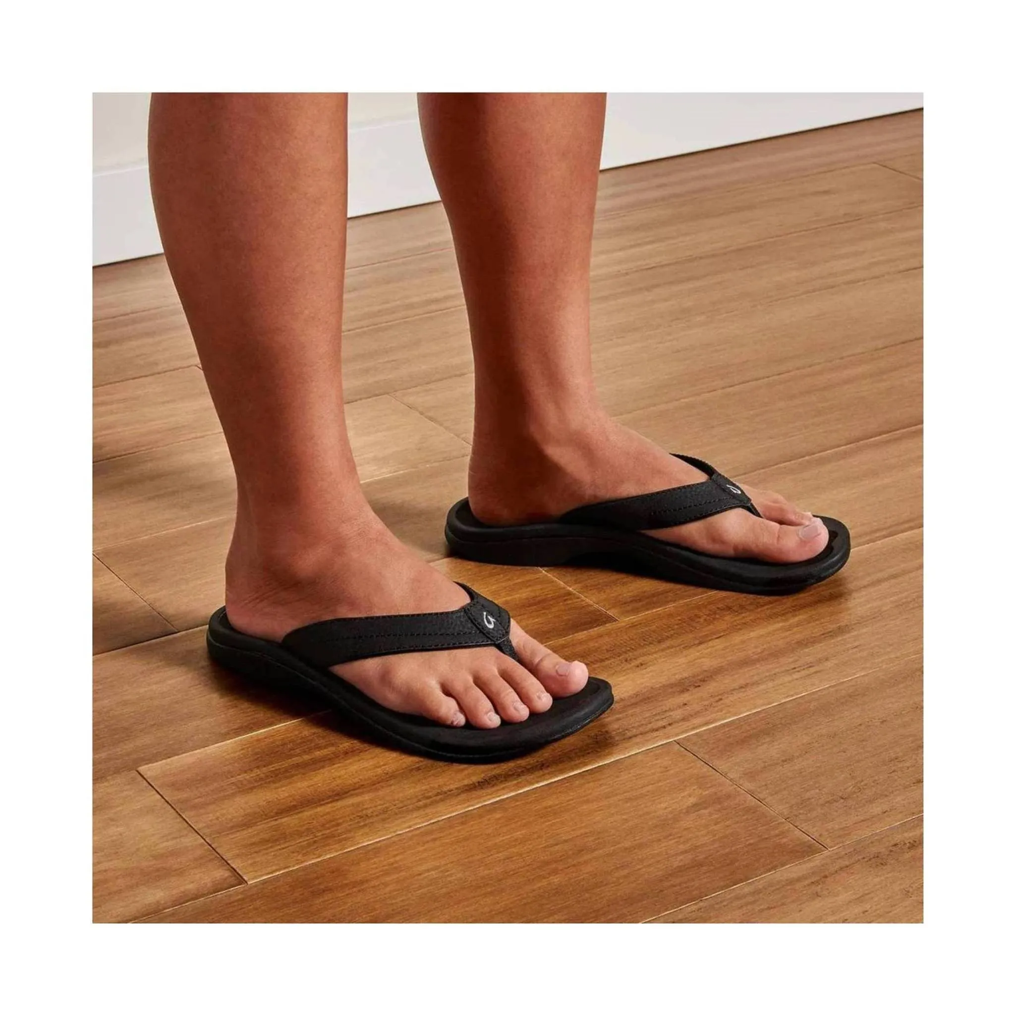 Olukai Women's Ohana Flip Flop - Black