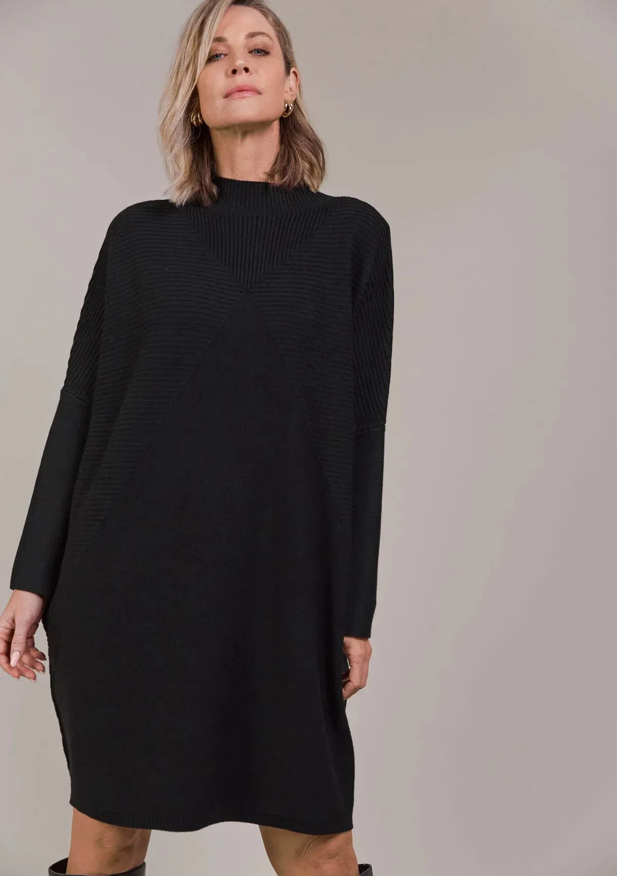 PALMER OVERSIZE KNIT - BLACK