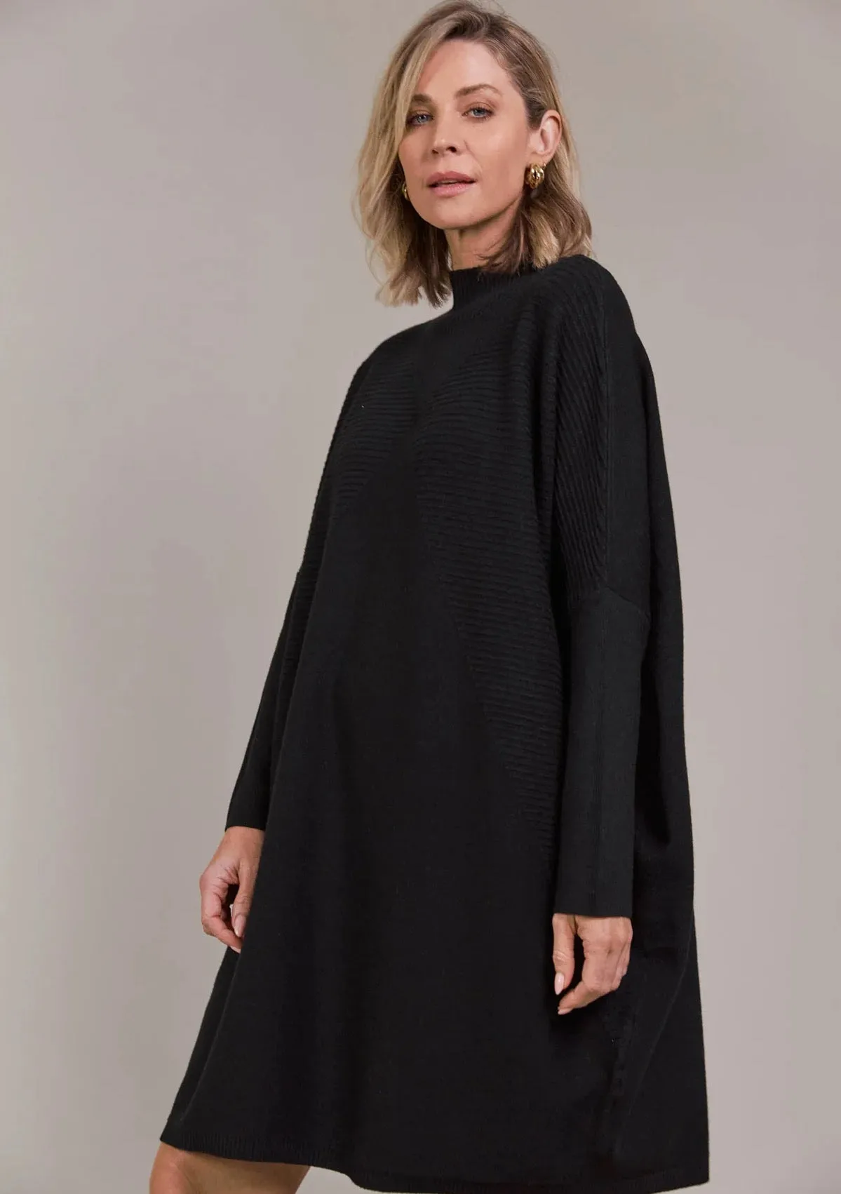 PALMER OVERSIZE KNIT - BLACK