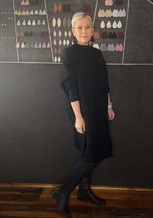 PALMER OVERSIZE KNIT - BLACK