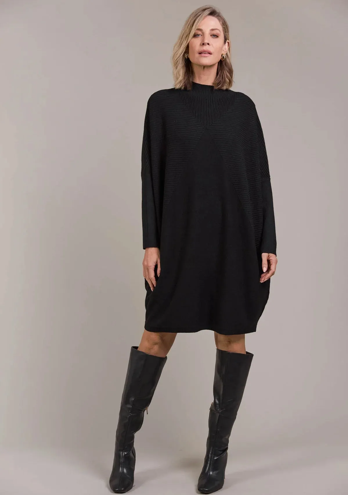PALMER OVERSIZE KNIT - BLACK