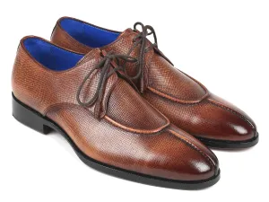 Paul Parkman Hand-Painted Split Toe Derby Shoes