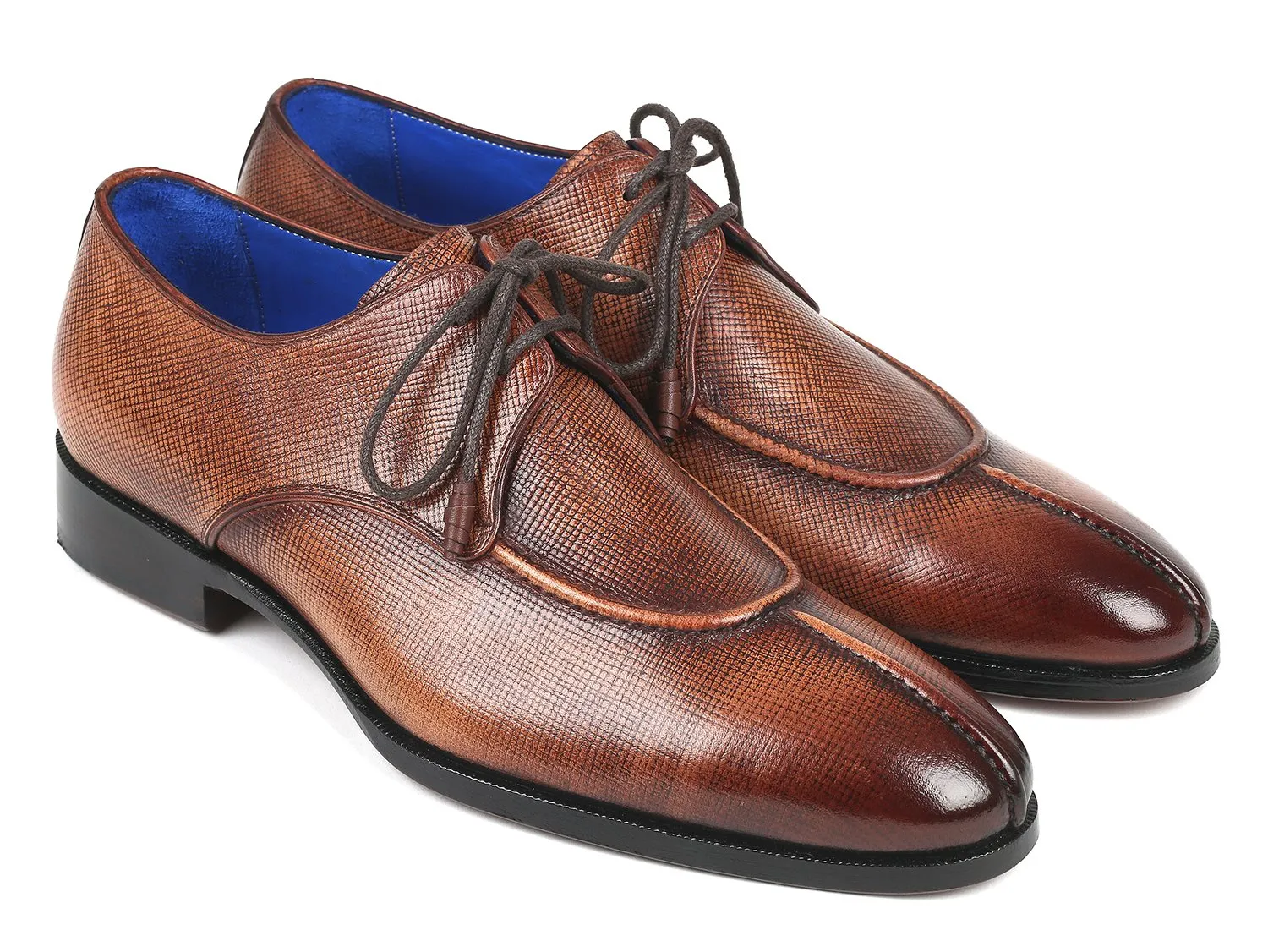 Paul Parkman Hand-Painted Split Toe Derby Shoes