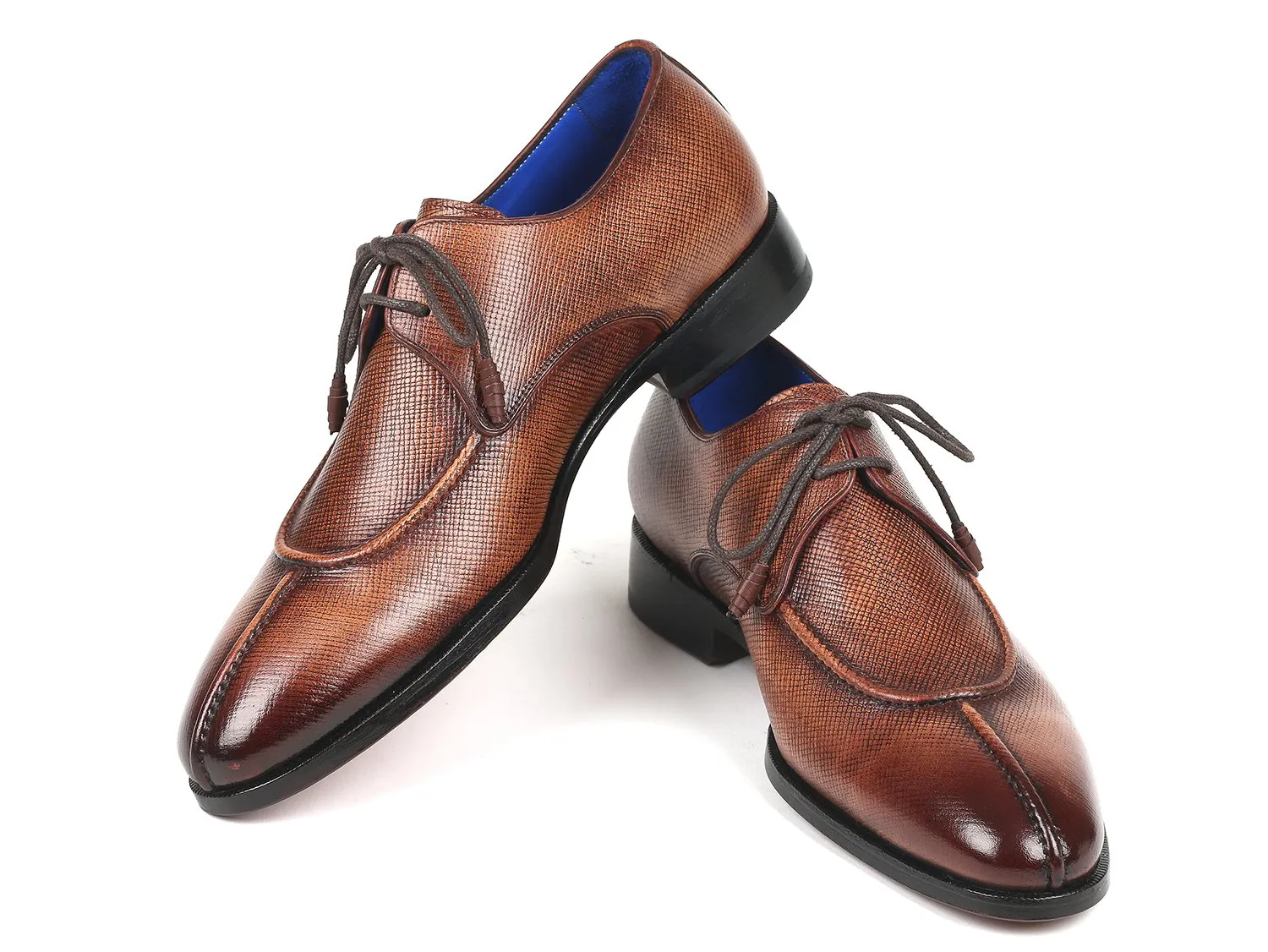 Paul Parkman Hand-Painted Split Toe Derby Shoes