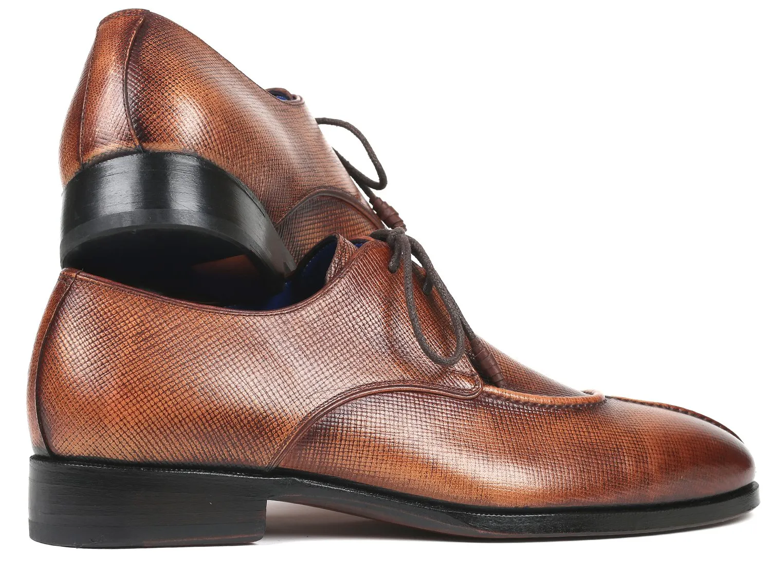 Paul Parkman Hand-Painted Split Toe Derby Shoes