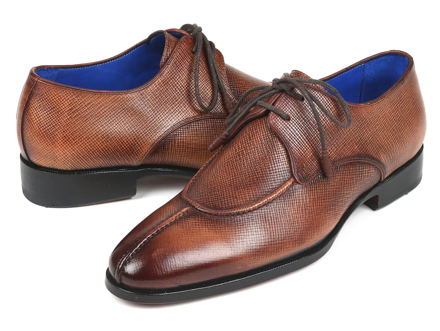 Paul Parkman Hand-Painted Split Toe Derby Shoes