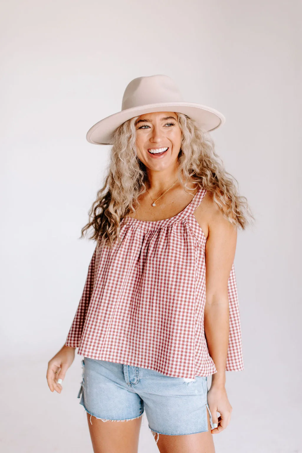 Rudy Gingham Tank