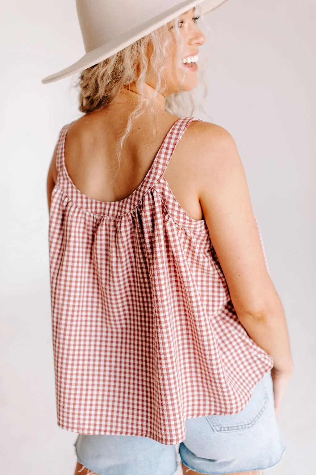 Rudy Gingham Tank