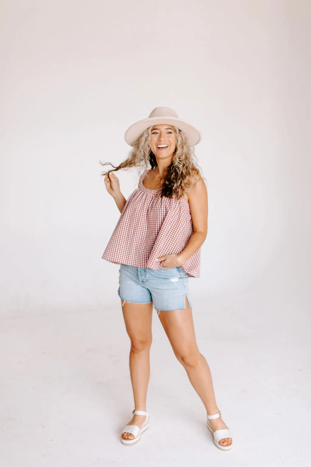 Rudy Gingham Tank