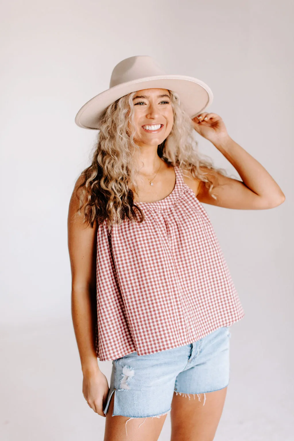 Rudy Gingham Tank