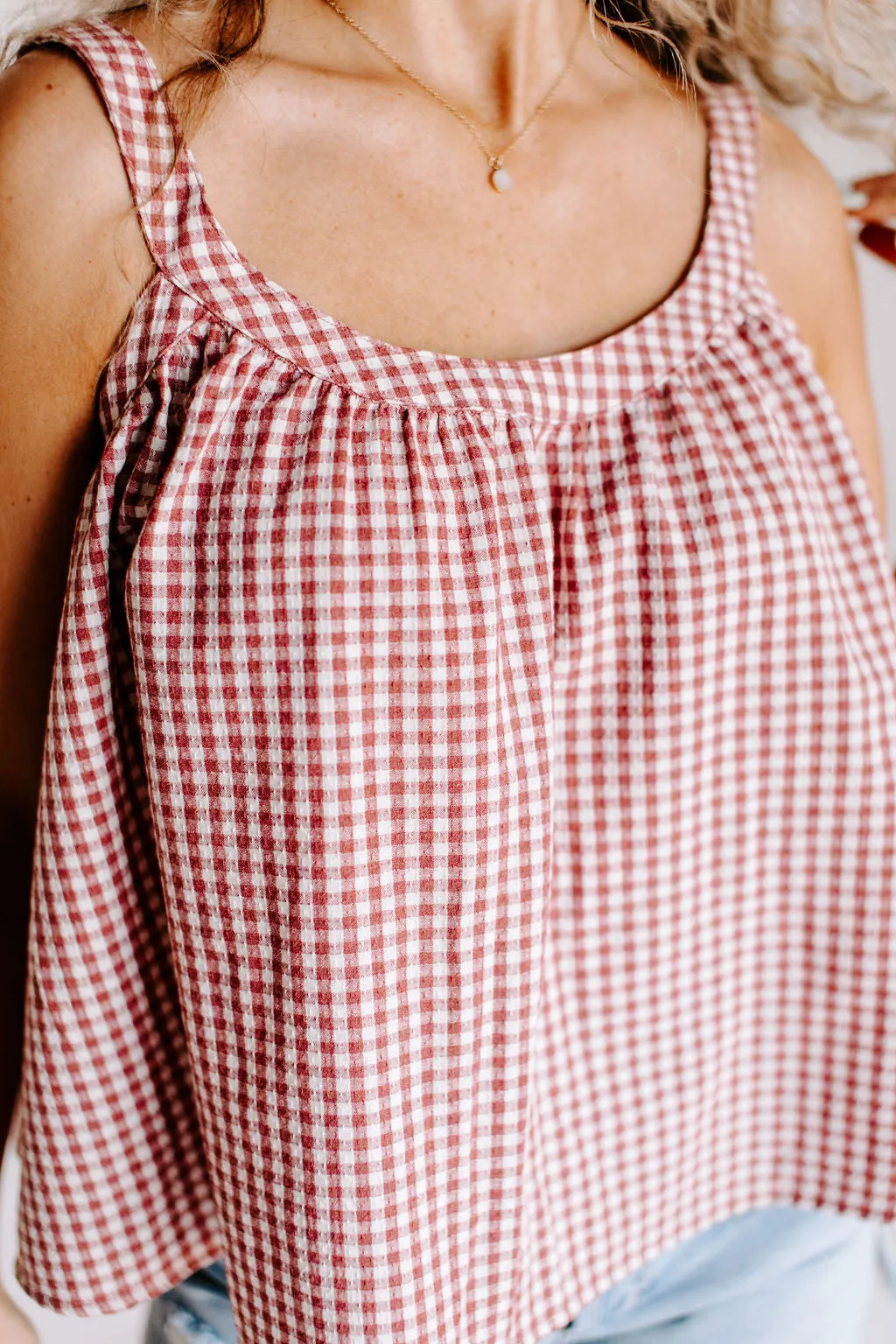 Rudy Gingham Tank