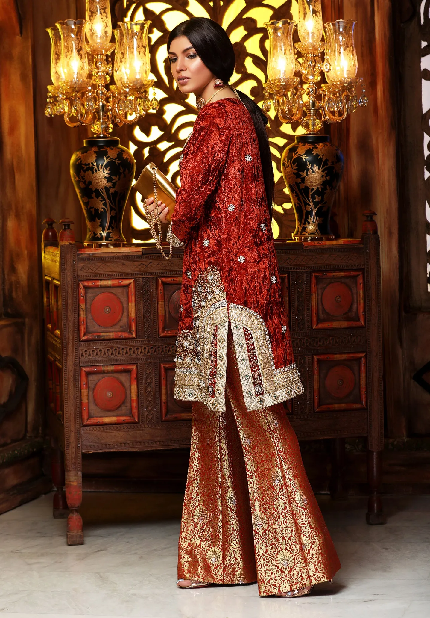 (SKU-1001)-2 PIECE ATTIRE (shirt pant)