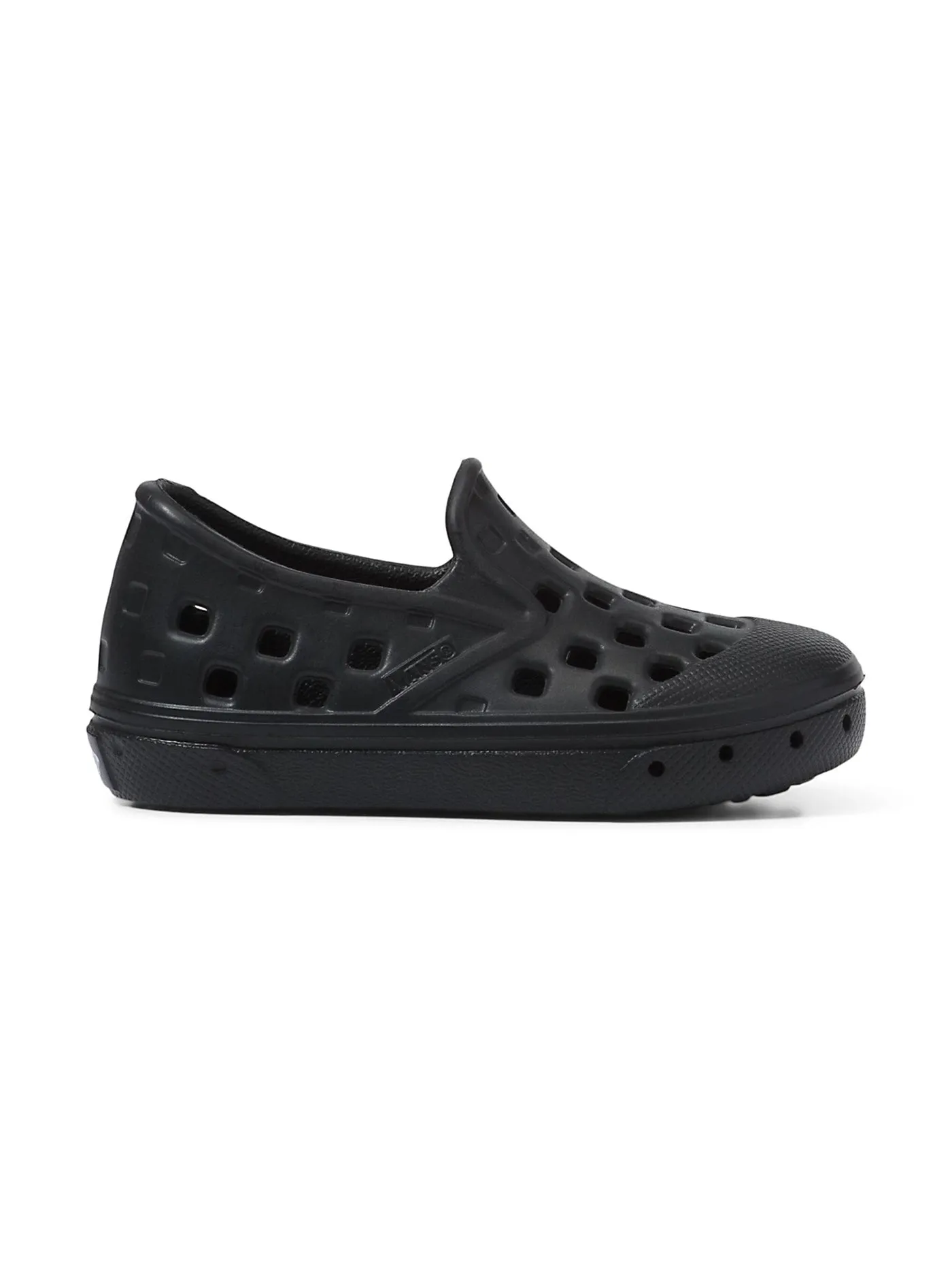 Slip-On Trek Black Shoes (Little Kids)