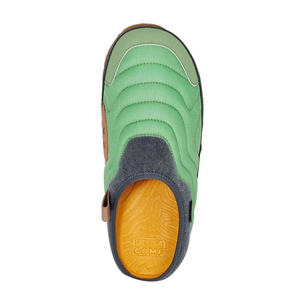 Teva Women's Re-Ember Terrain Slip Ons- Jade Sheen