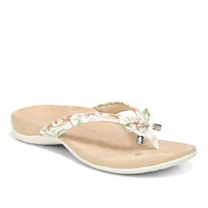 Vionic Women's Bella II Flip Flops- Marshmallow Tropical