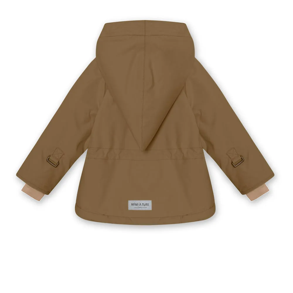 Wang Fleece Lined Winter Jacket. GRS Wood