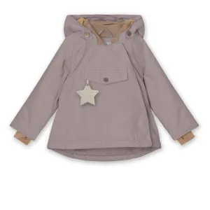 Wang Fleece Lined Winter Jacket. GRS Zinc Purple