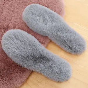 Warm Faux Rabbit Fur Insole